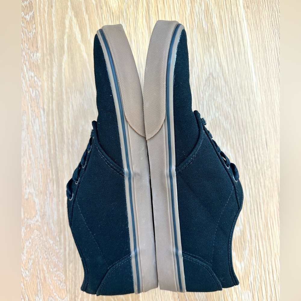 Vans Atwood Black & Tan Classic Skate Sneakers, Mens size 12, NWOT - Picture 6 of 7